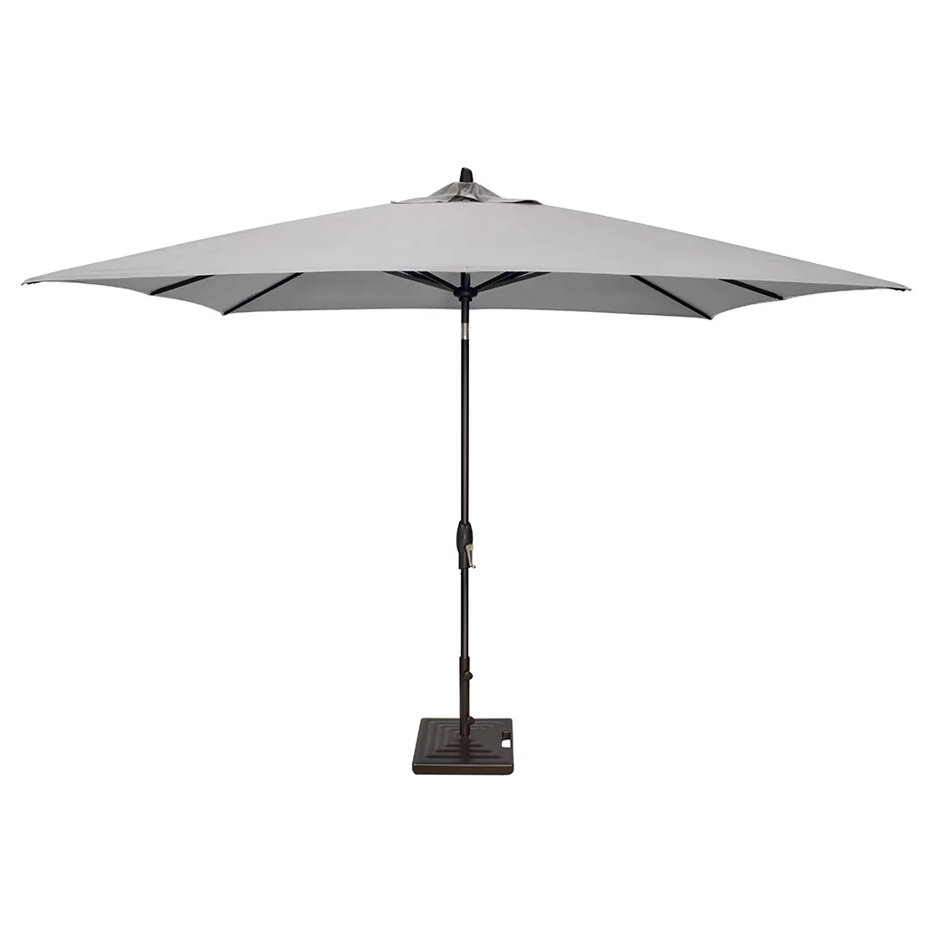 Auto Tilt 8×10′ Market Umbrella – Black Frame