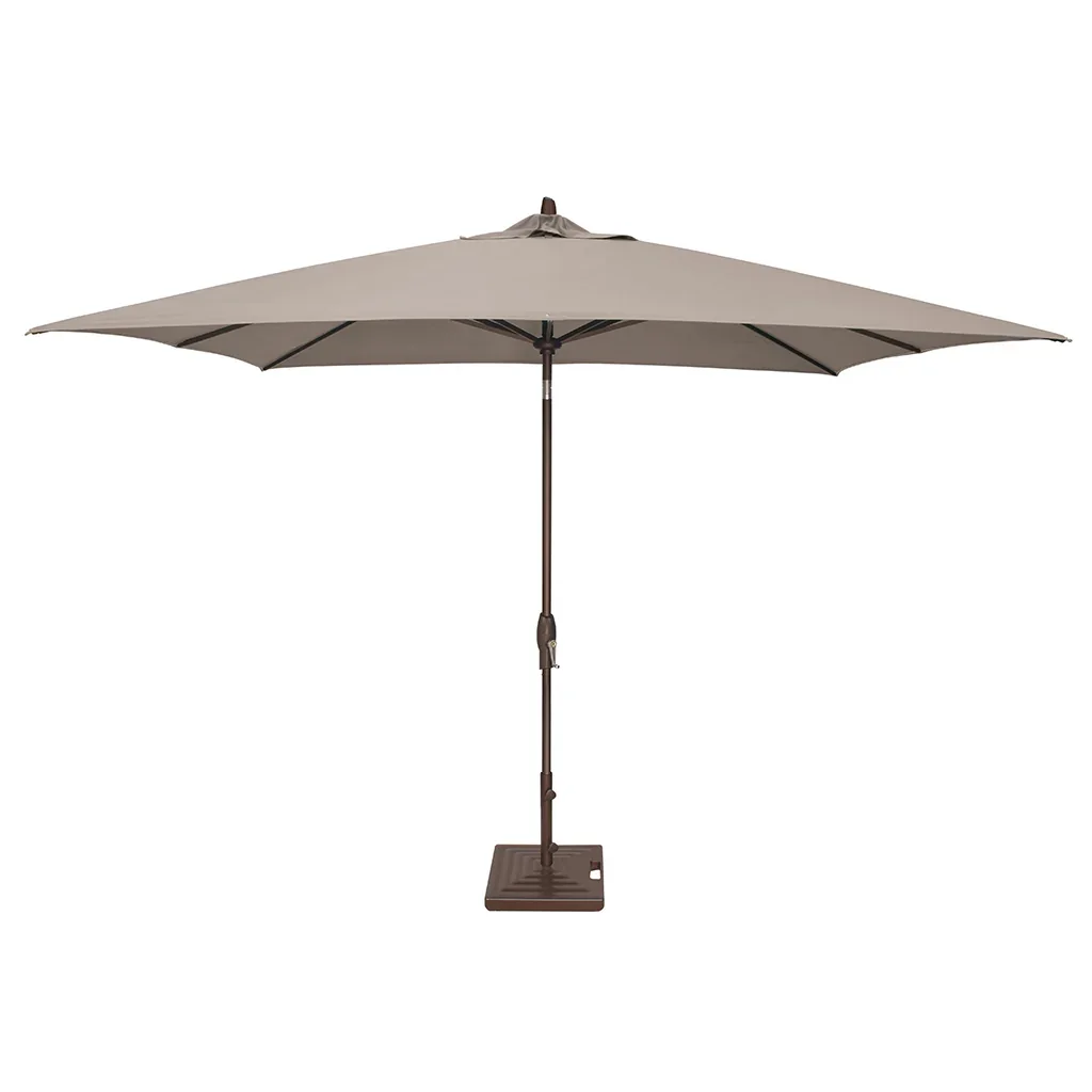 8×10′ Bronze Frame Market Umbrella – Auto Tilt