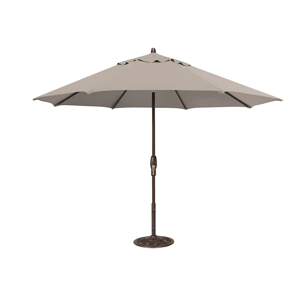 11′ Bronze Frame Market Umbrella – Auto-Tilt