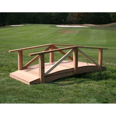 Cedar Pearl River Garden Bridge Kit