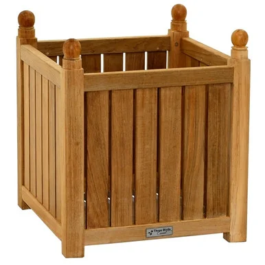 Three Birds Teak Flower Box – Multiple Sizes